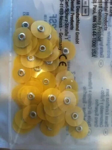 3M Sof-Lex soflex Discs Pack of 30 Orange Series 2382SF 1/2″ 12.7 mm Dental