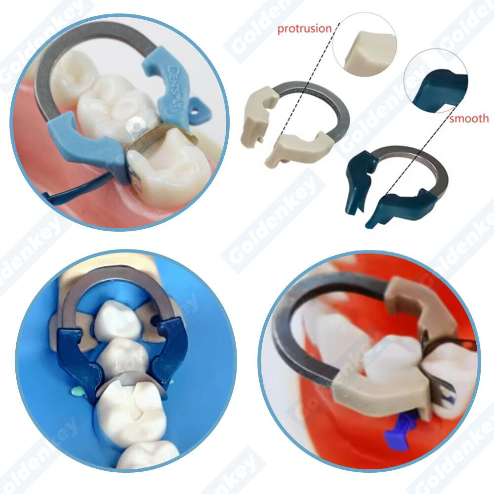 Palodent Plus Style Dental Sectional Matrix Narrow/Standard Ring Titanium Clamp