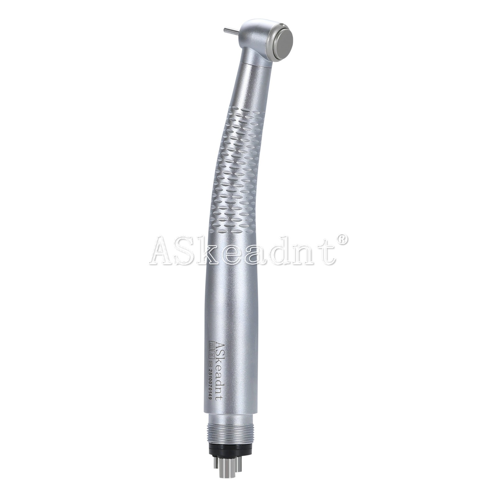 1-10*Dental Shadowless Ring LED High Speed Handpiece 5Water Spary 4Hole ASkeadnt