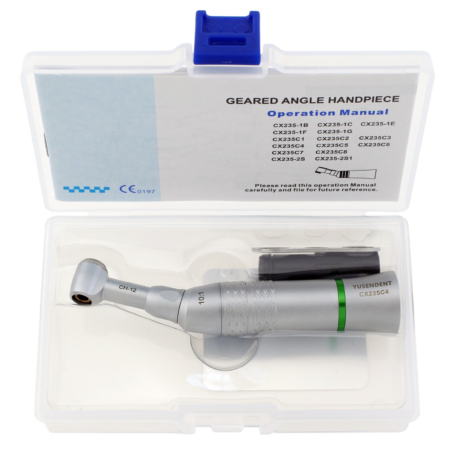 COXO Dental Reciprocating Contra angle Endo Handpiece 10:1 Glide Path M4 Safety