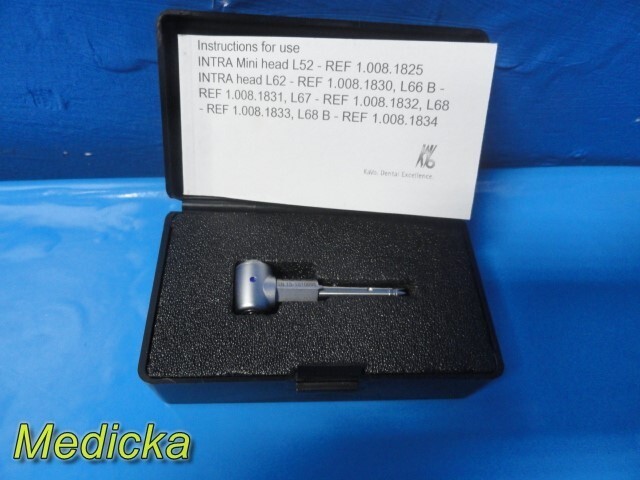 2015 KAVO 1.008.1834 Intralux Latch Autochuck Push Button Head Contra Ang ~31723