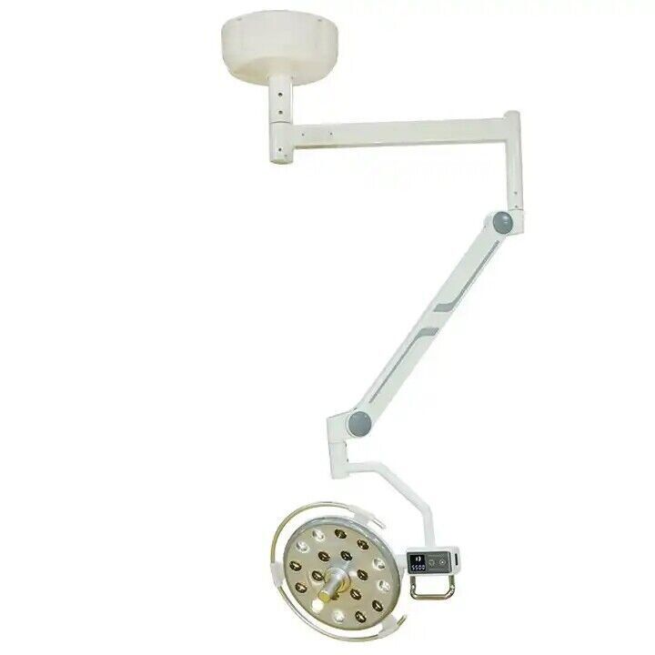 Ceiling-Mounted Dental Surgical LED Shadowless Light Medical VET Surgery Lamp