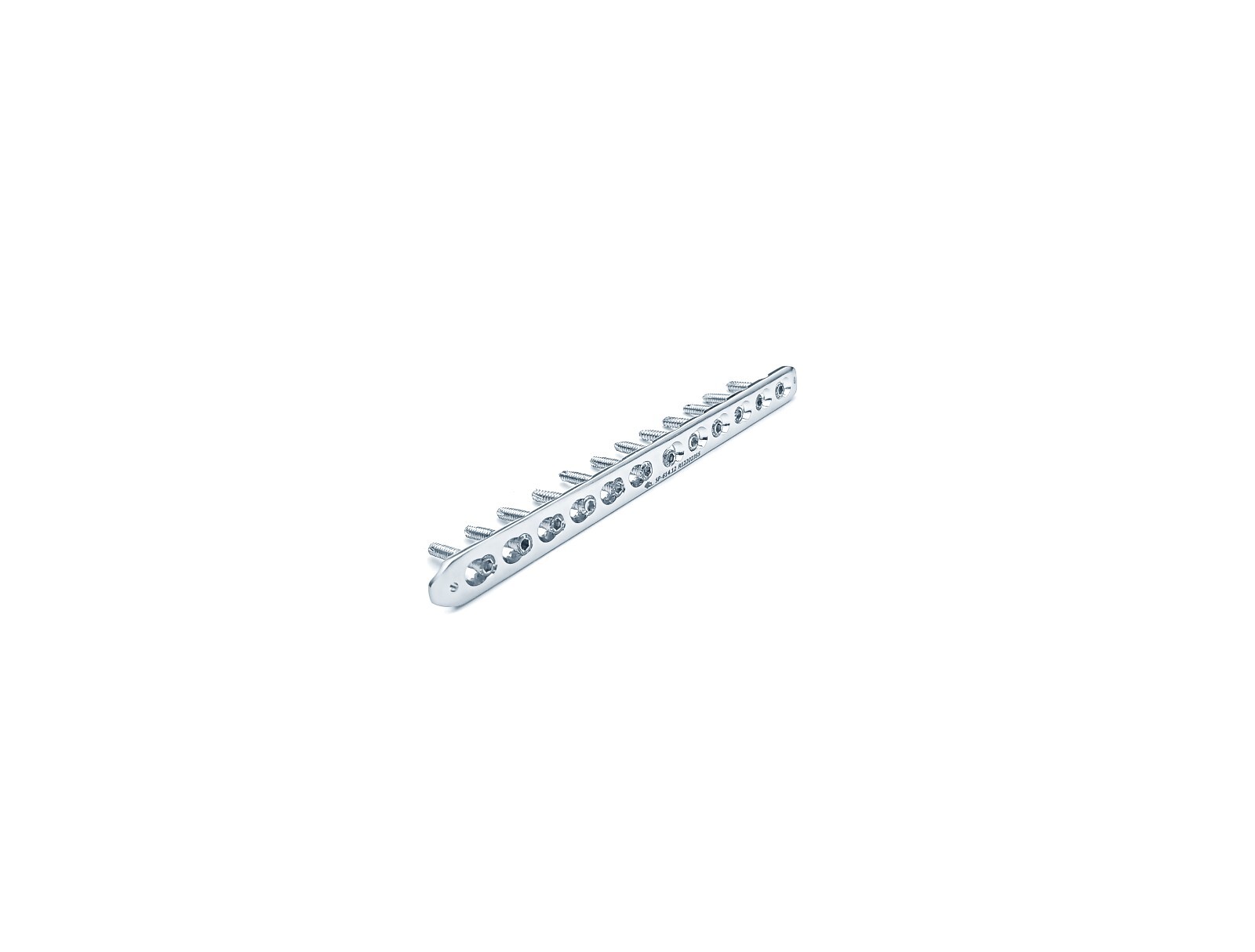 Veterinary 2.7mm LCP Straight plate (5 to 14 holes) Stainless Steel