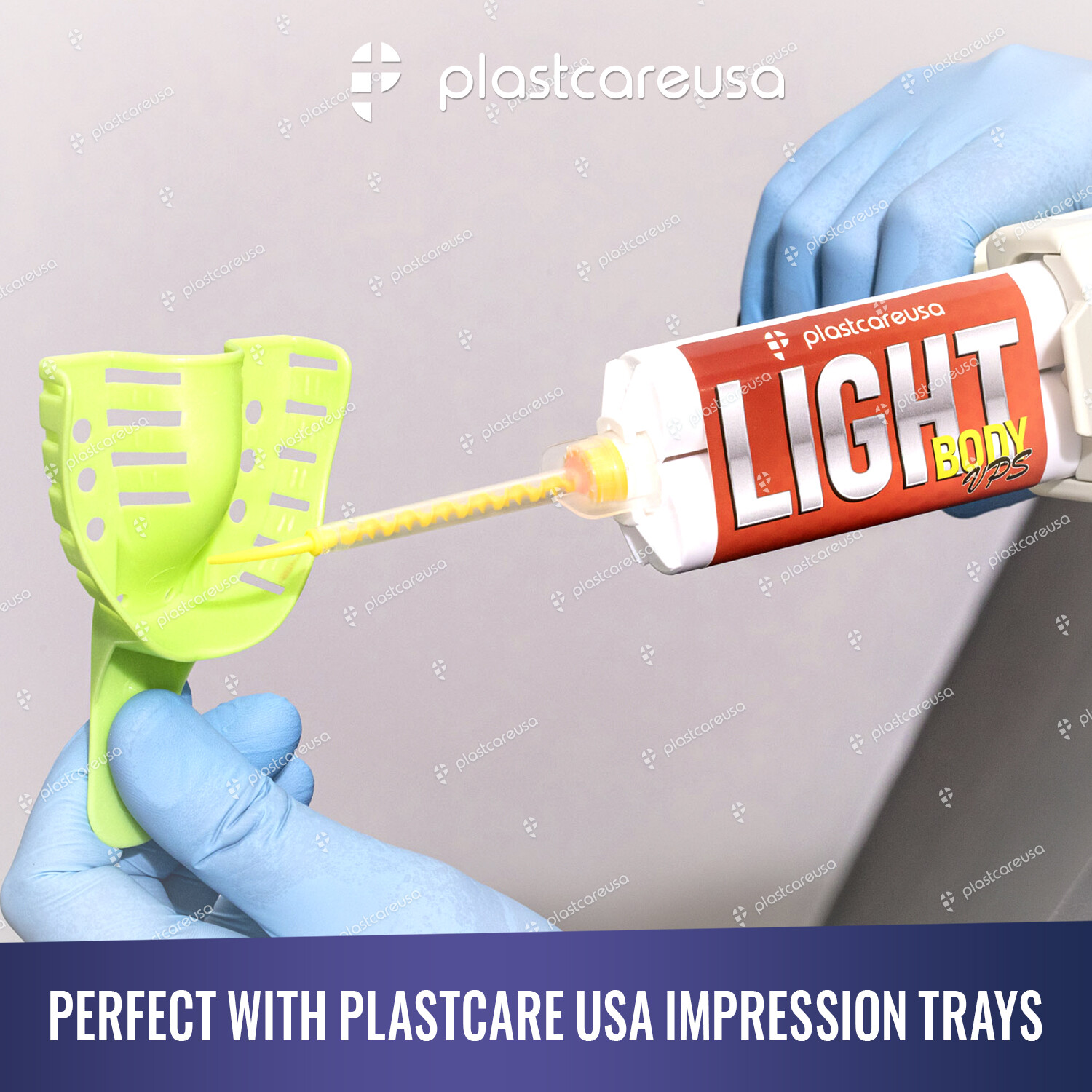 Dental Impression Material Light Body, Fast Set VPS (4 Cartridges) PVS Bite
