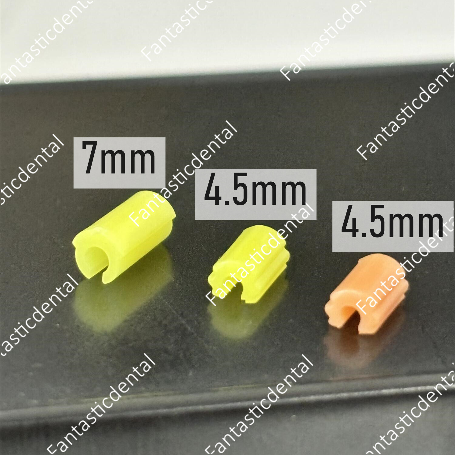 Dental Clips Retention Overdenture Rider Hader Bar Attachment Short 4.5mm Long 7