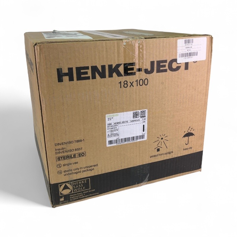 Henke-Ject 1mL Luer Tip Disposable Syringe 4010-200V0 1800/cs (Best Offer!)