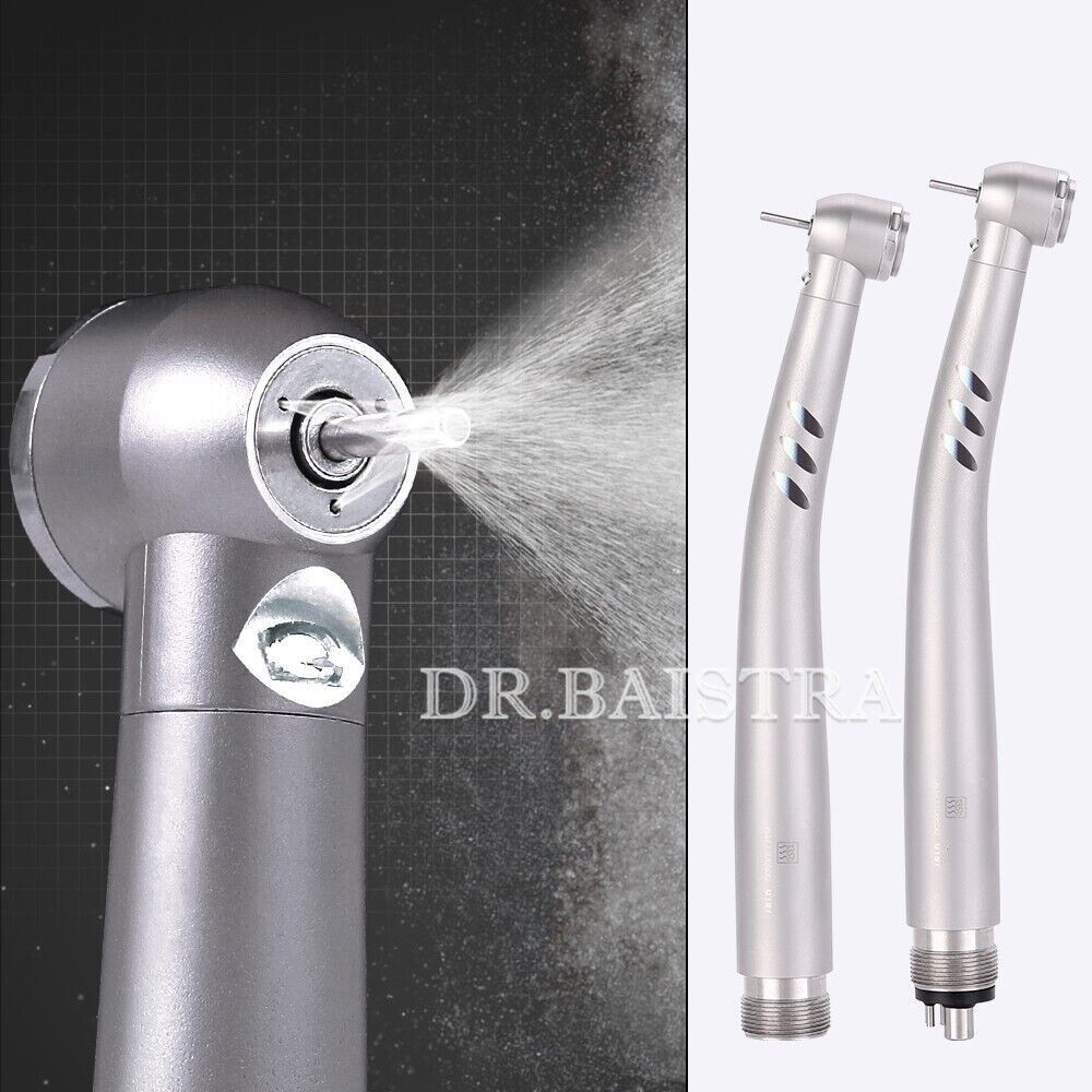 Dental Fiber Optic LED E-generator high speed handpiece Turbine 2Hole/4Hole