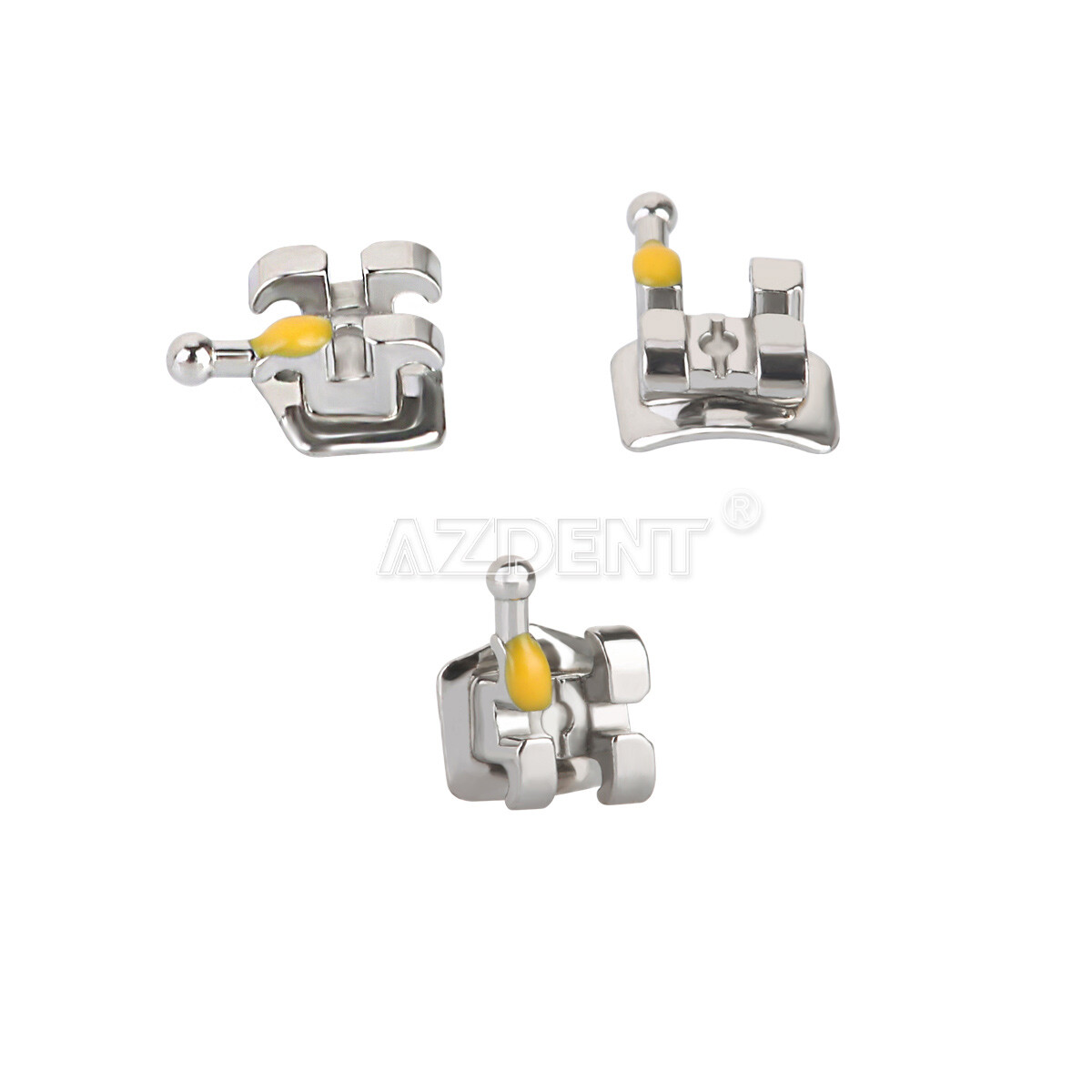 Brackets dentales ortodoncia Mini Roth/MBT 022 Ganchos 345/10Tamaño Arco Alambre