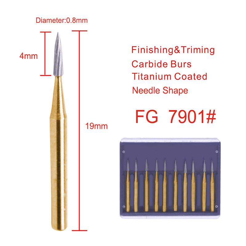 Dental Carbide Trimming & Finishing Burs FG7404/7406/7408/7901/7902/ CE FDA