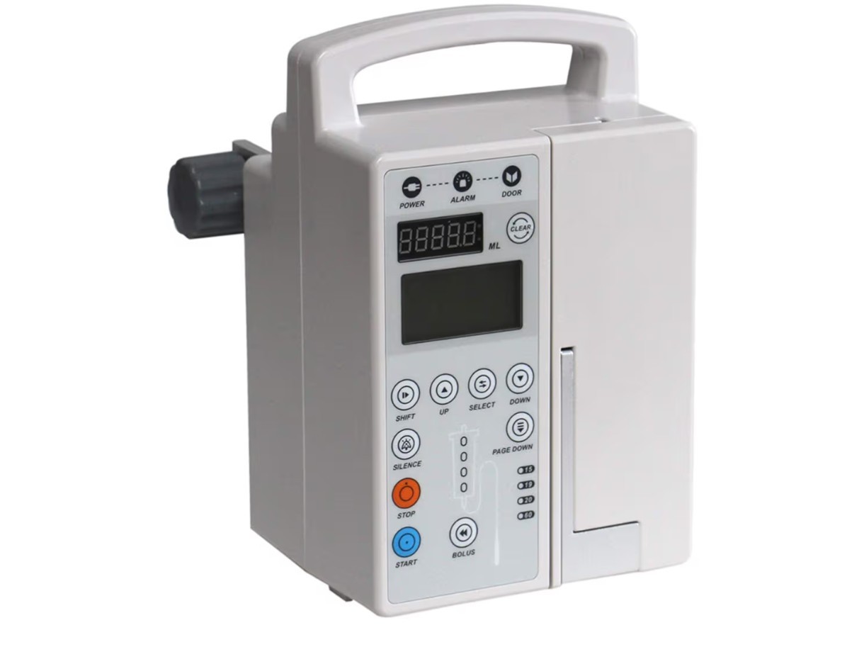 Medical Lab Infusion Pump HD LCD Display Audible & visual alarm BYS-820D
