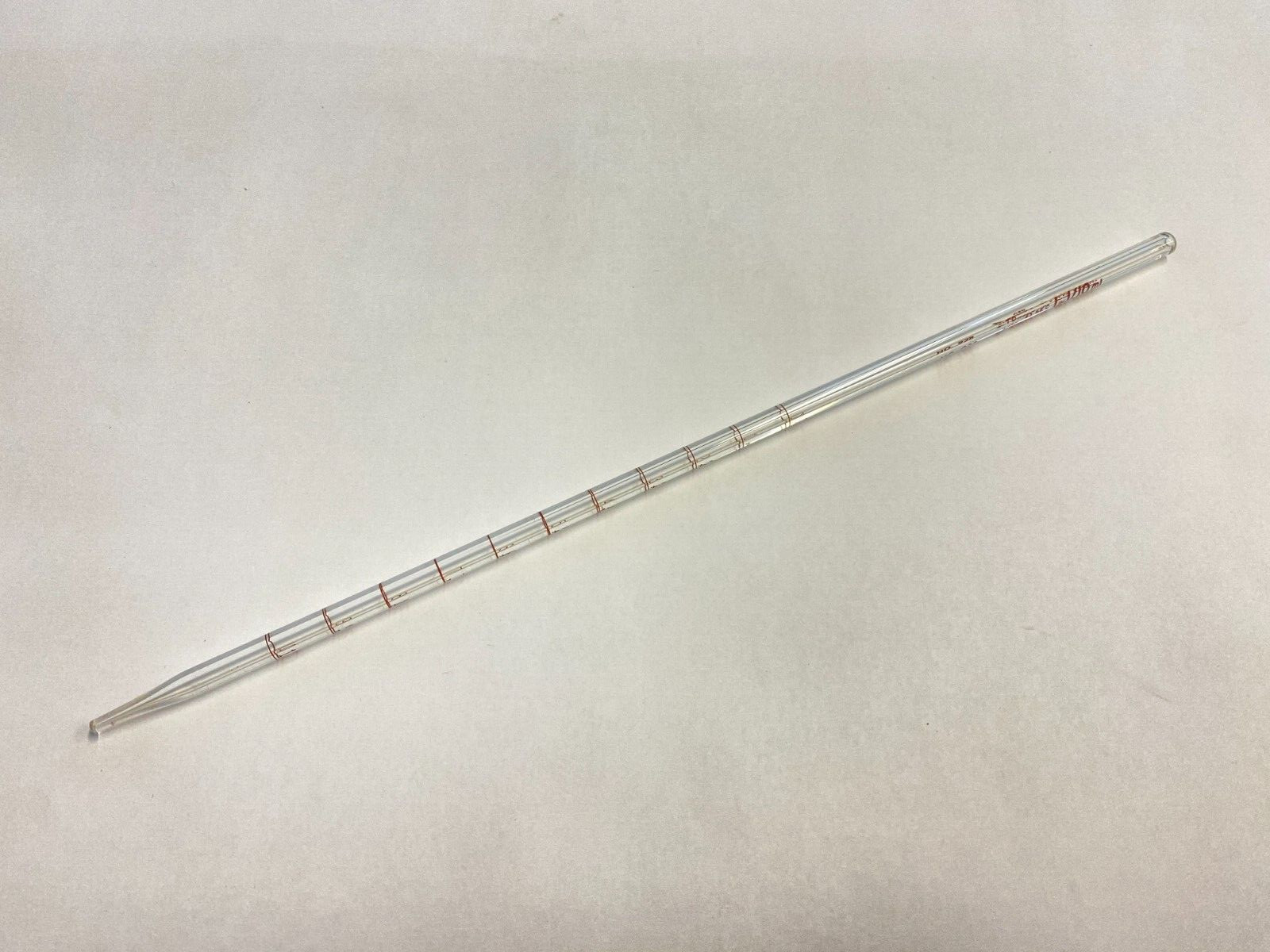 Kimble Kimax-51 Glass TD 1mL in 1/10 Class A Reusable Serological Pipette 37025