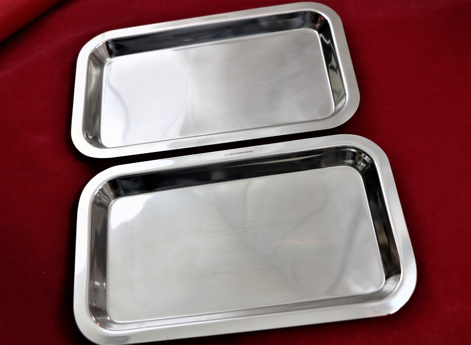 Cynamed USA 2 Dental Instruments Scaler Tray Lab Dentist Tools Autoclavable