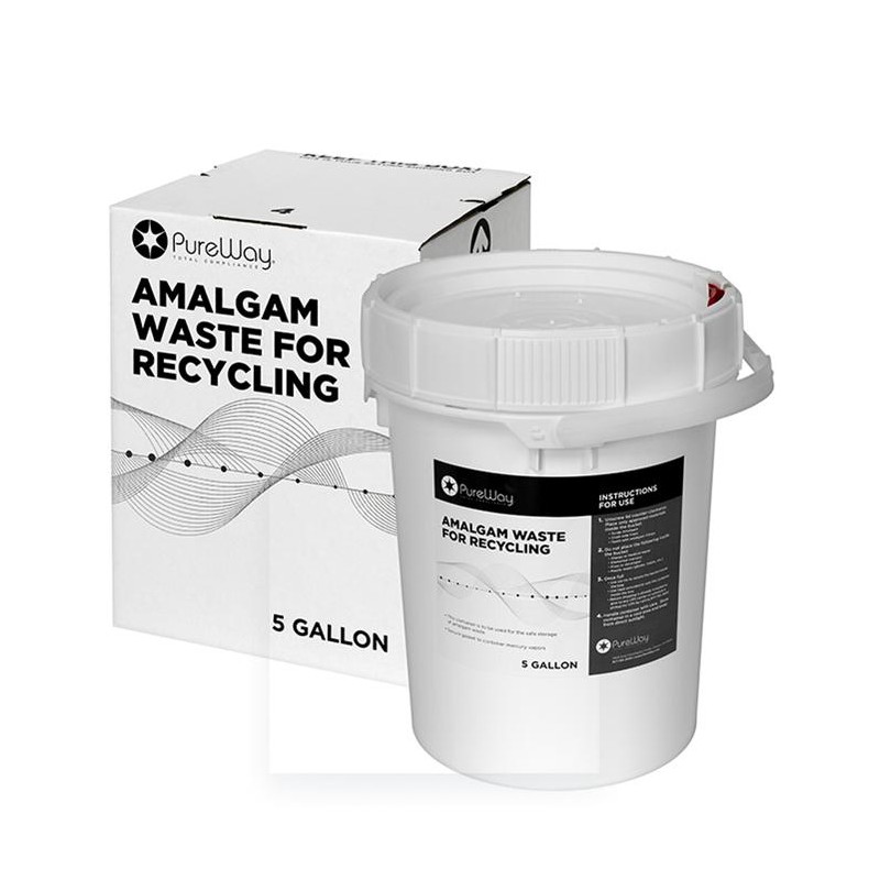 PureWay 70005 Amalgam Waste Recycling Bucket System 5 Gallon