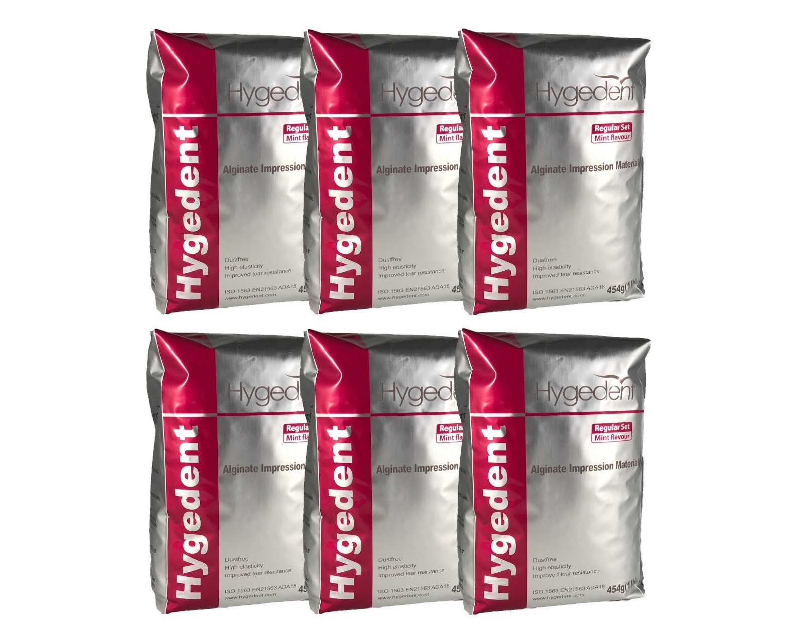 HYGEDENT Regular Set MINT Flavour – Alginate Impression 1 lb (6 pack)