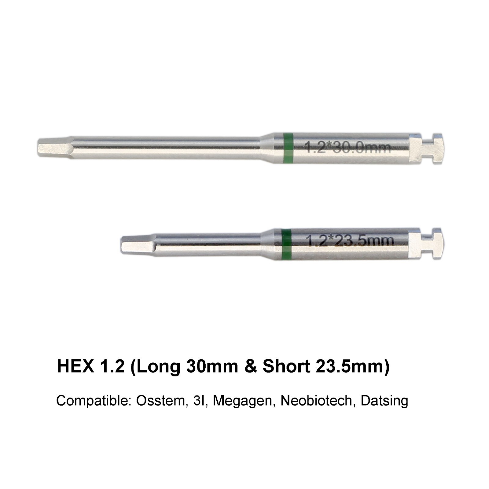 Implant Screwdriver 1.2 Universal HEX Driver Torque Wrench Neobiotech Osstem ICM