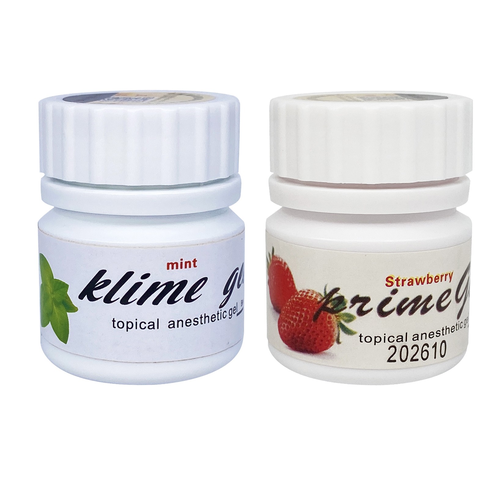 Dental Topical Anesthetic Gel 20% Benzocaine 1oz Jar Strawberry/Mint Exp 06/2028