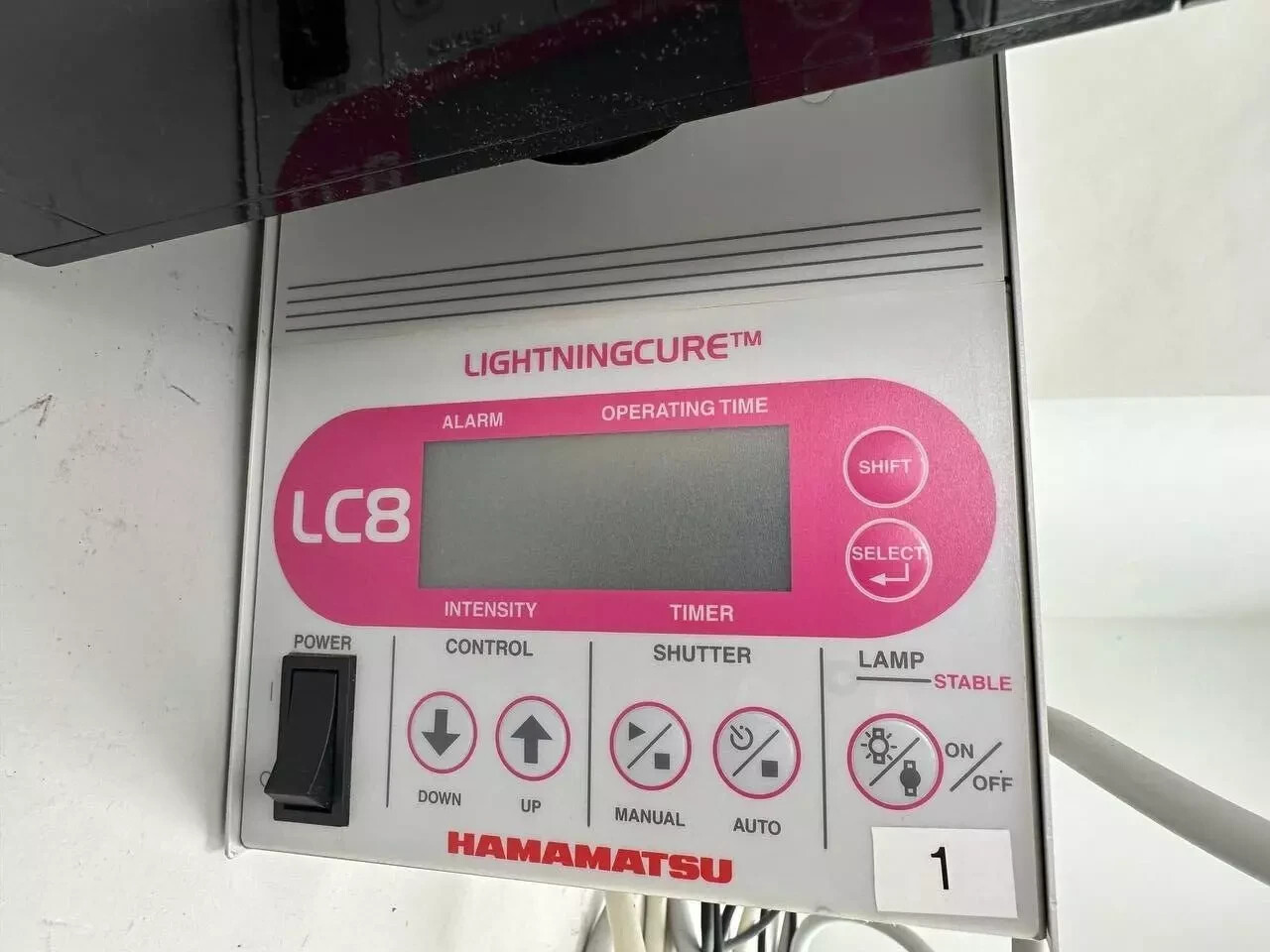 Hamamatsu C8214-20 Lens And Lightningcure LC8 L9588-06