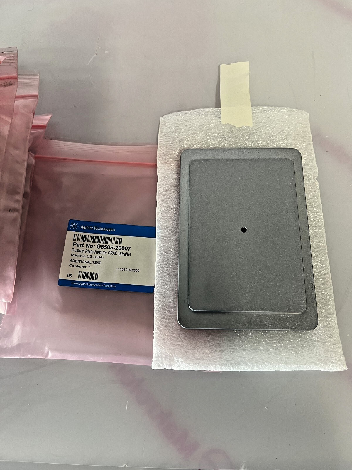 AGILENT TECHNOLOGIES G5505-20007 CUSTOM PLATE NEST FOR CPAC ULTRAFLAT (6 pcs.)