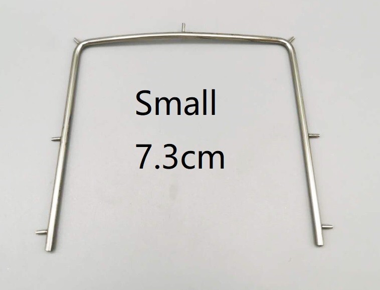 1Pc Dental Rubber Dam Sheet Frame Brackets Foldable/Plastic Black/Steel Frames