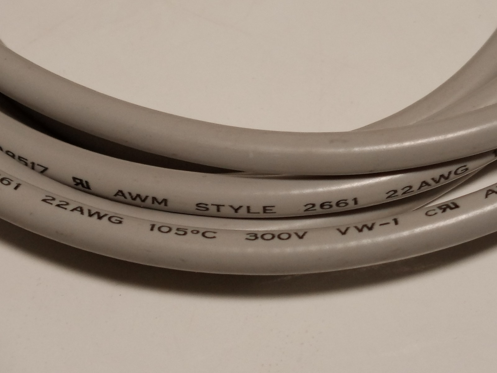 Unbranded 4-Pin Male to Female AWM 2661 Signal Cable 22AWG, 105°C, 300V, E498517