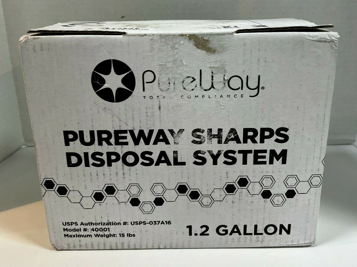 PUREWAY SHARPS DISPOSAL SYSTEM – NIB