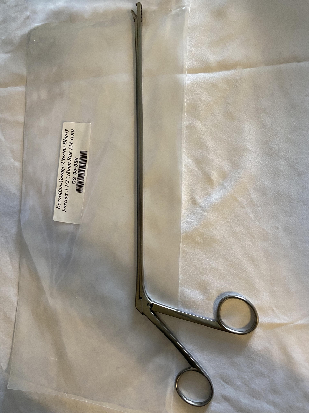 GS-94-956 Kevorkian Younge Uterine Biopsy Forceps 3.5”x8 mm (24.1)