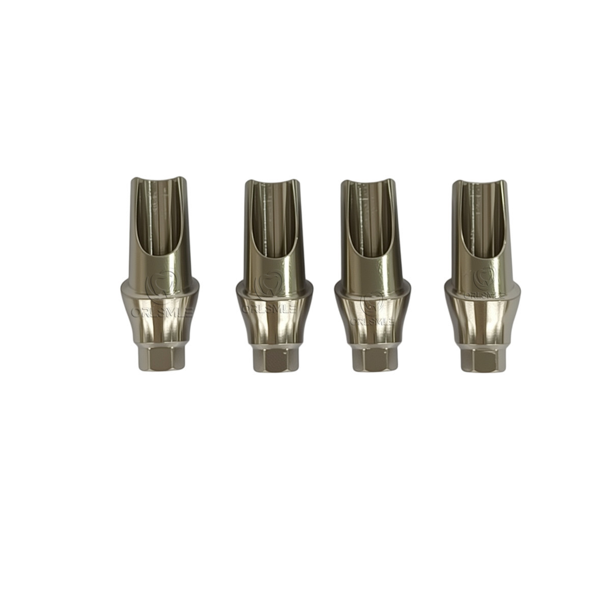 1 pcs 15 degree Angled titanium abutment fits to Bego