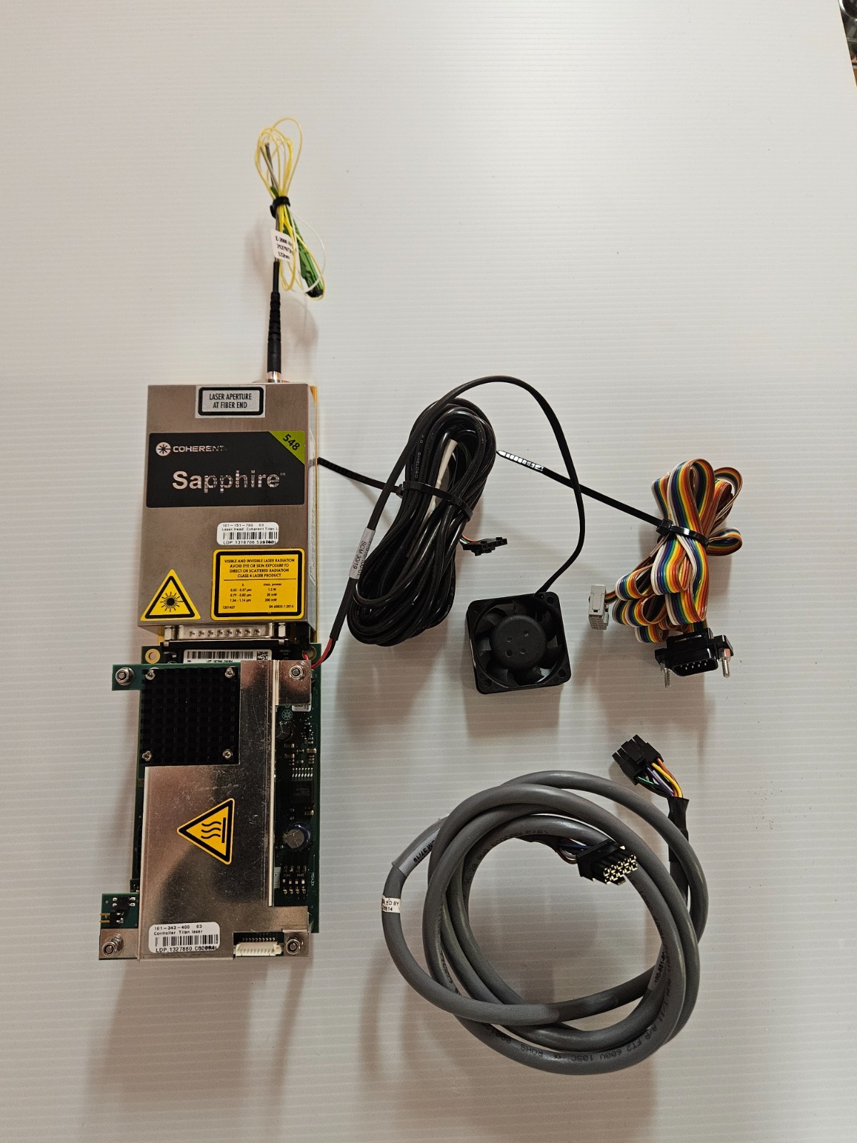 Coherent Sapphire 548-300 FPT FT 532nm Laser w/ Driver, Cables PacBio Sequel IIe