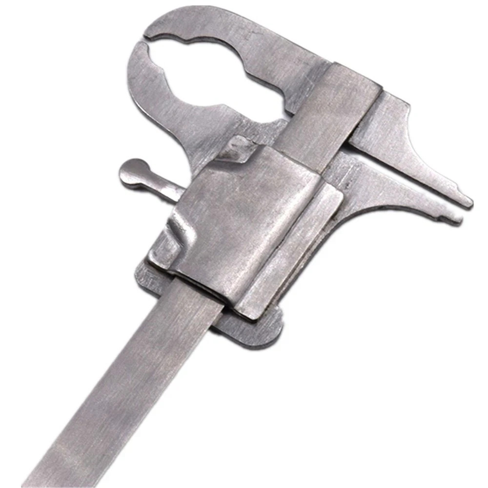 2 Types Dental Measuring Stainless Steel Gauge Caliper Ruler/Gauge Vernier Ruler