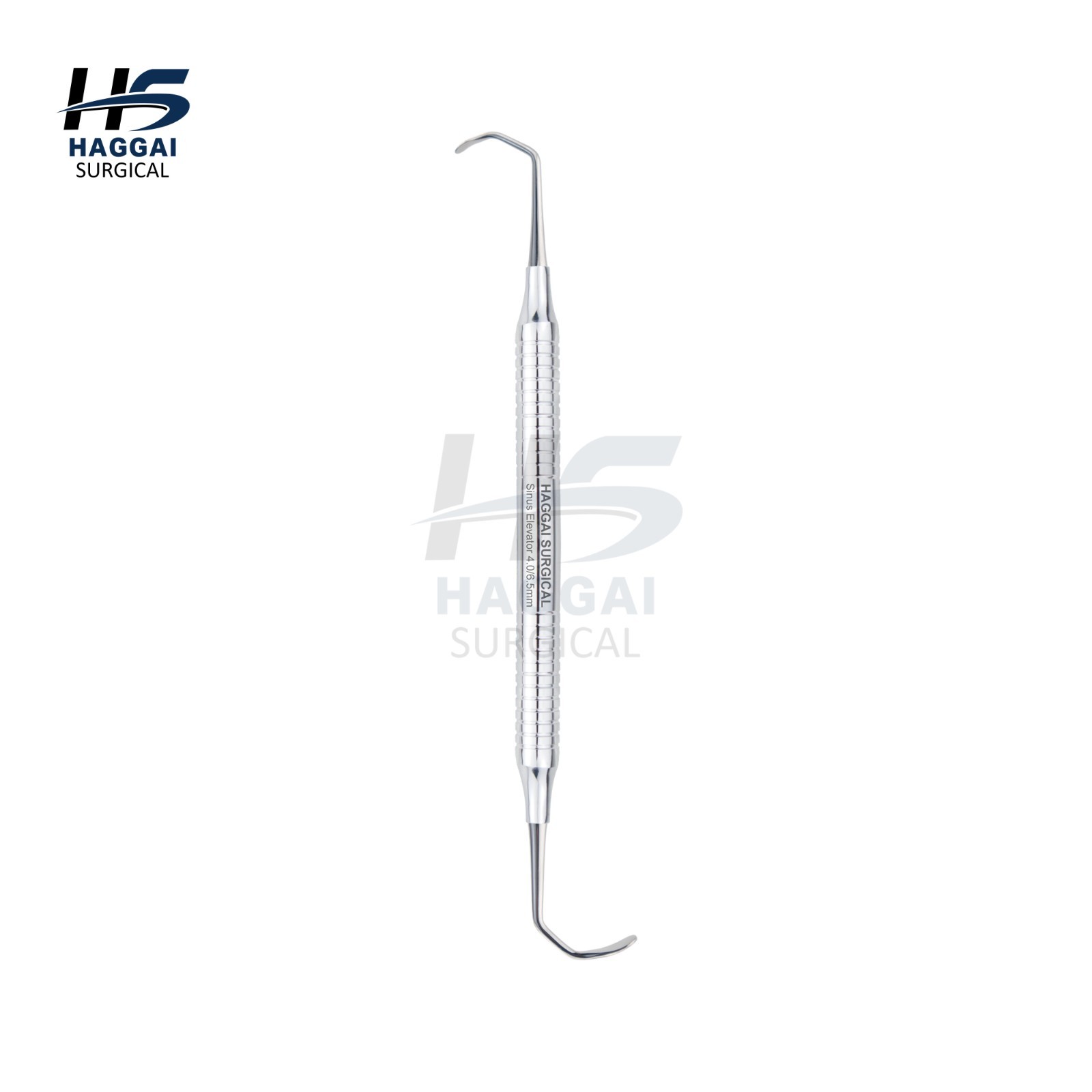 Sinus Elevator 4.0mm/6.5mm Double Ended Stainless Steel Curved Lab Training x 10