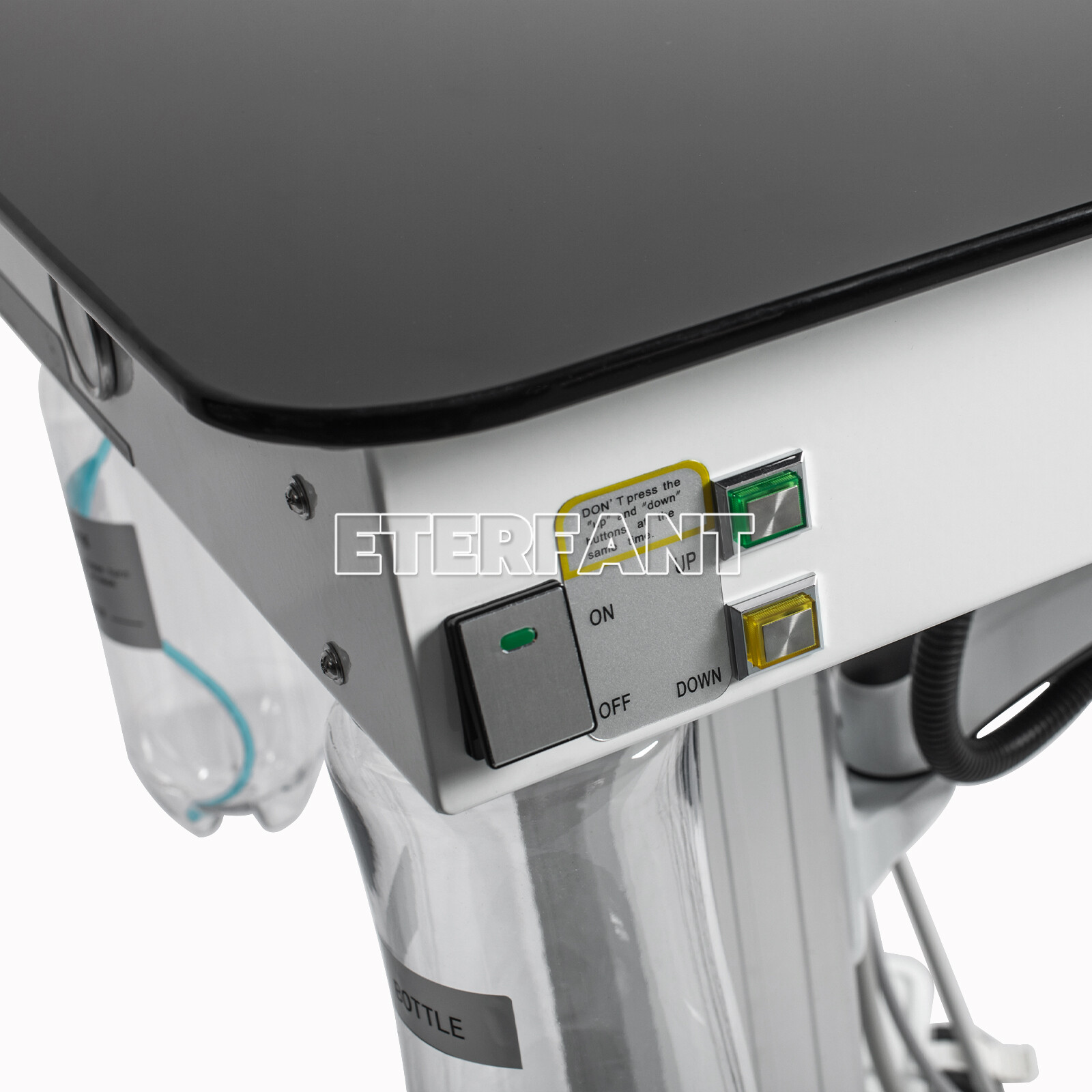 Dental Unit w/Air Compressor Curing Light Scales GU-P209/Mobile Delivery Cart