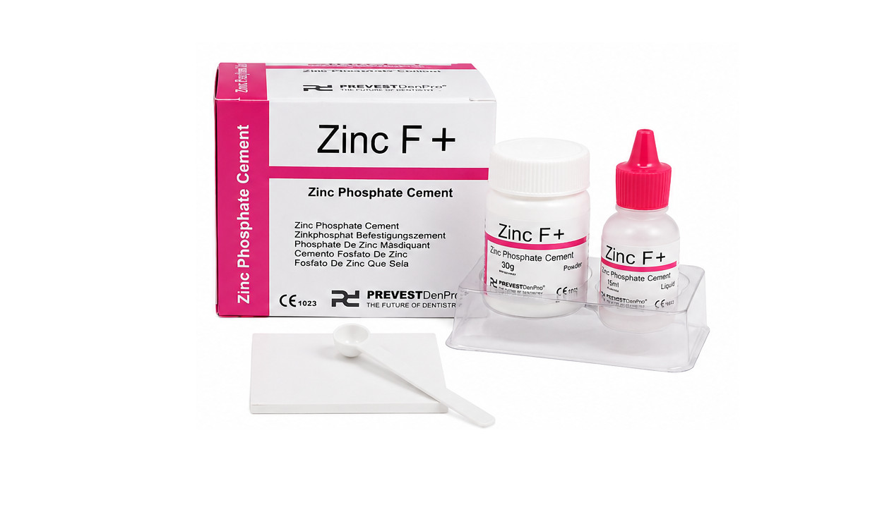 Dental ZINC F+ Zinc Phosphate Cement universal application for crowns and bridge
