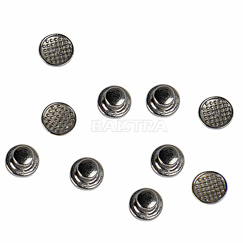 AZDENT Dental Orthodontic Lingual Button Bondable Round 10Pcs/Kit