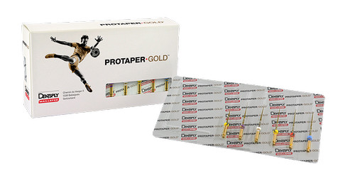 Dentsply Maillefer ProTaper Gold Rotary Files SX-F3 21mm 6Files/pk