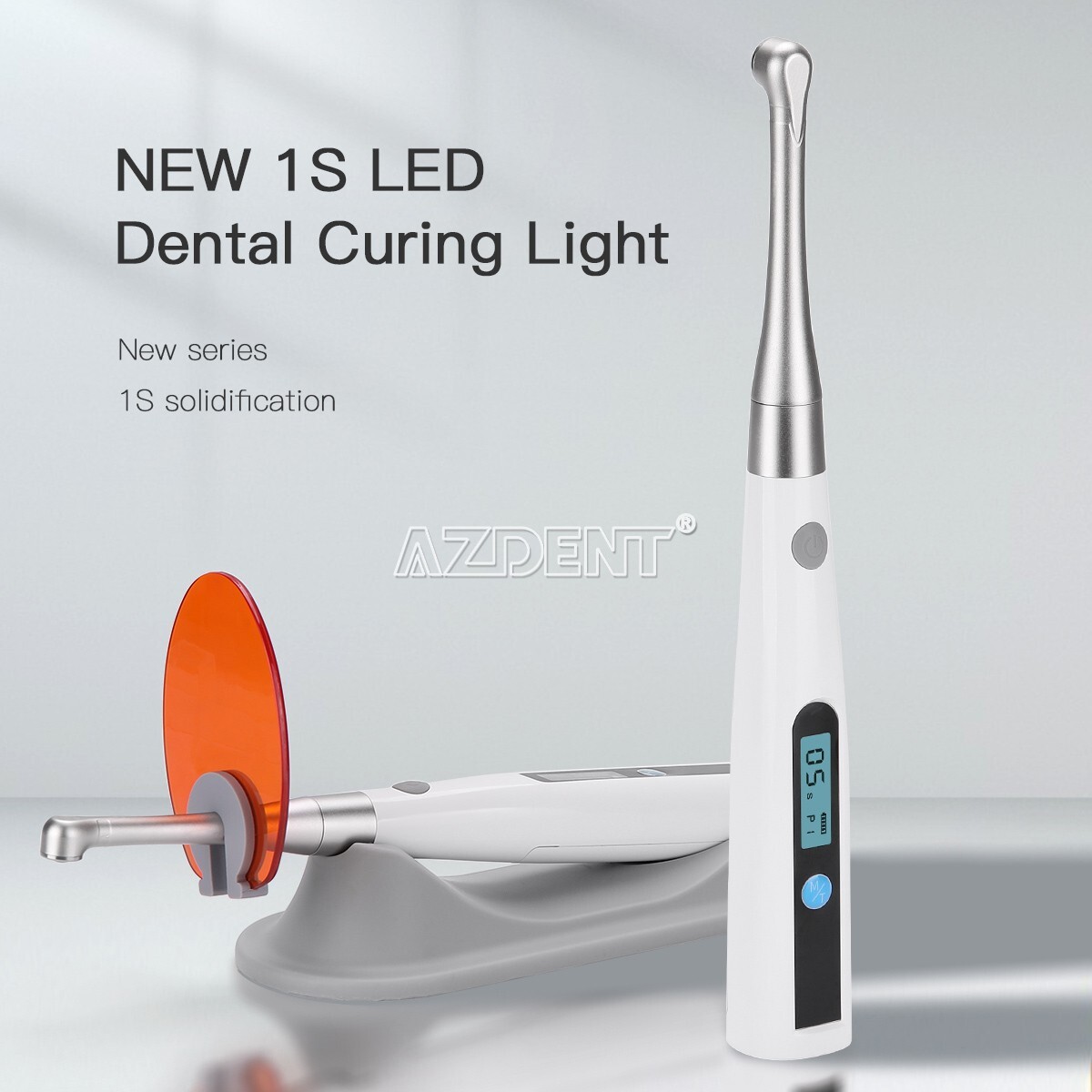 Dental Wireless Cordless Orthodontic LED Cure Curing Light Lamp 1 Sec Resin Cure