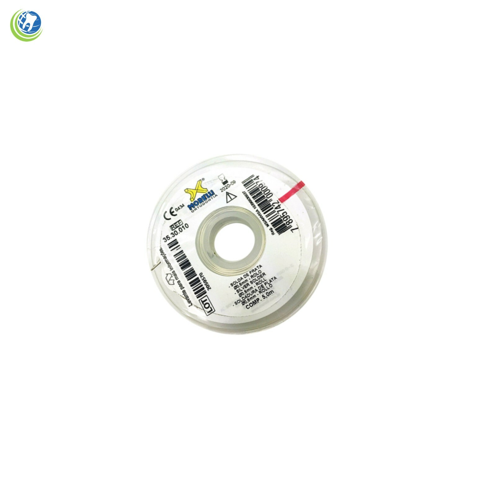 SILVER SOLDER 0.5MM ROLL 5MT.UN UNIVERSAL MORELLI 3530010 Orthodontic USA seller