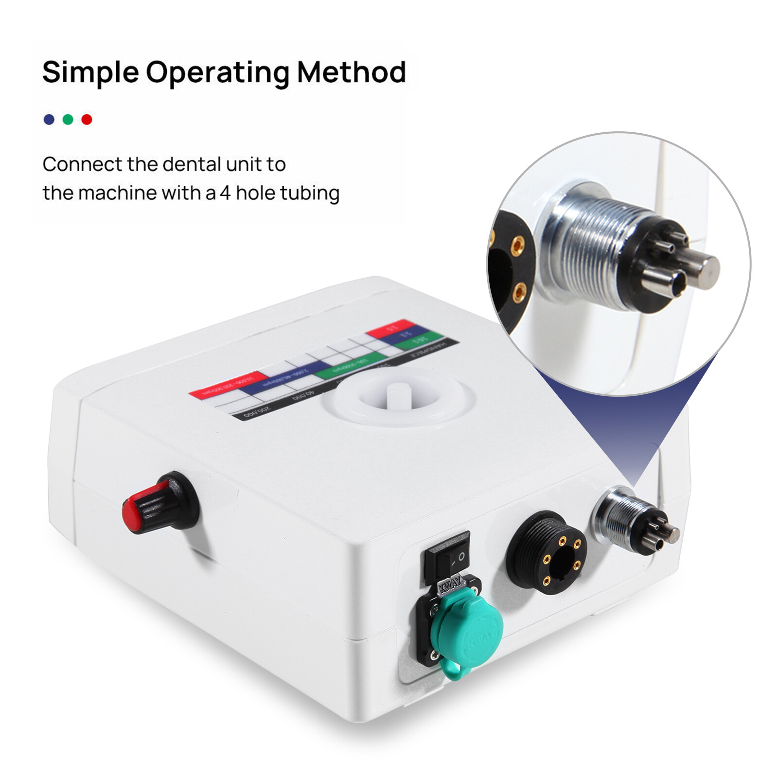 Dental LED Electric Motor System Micromotor & Water Supply For Lab Training ns