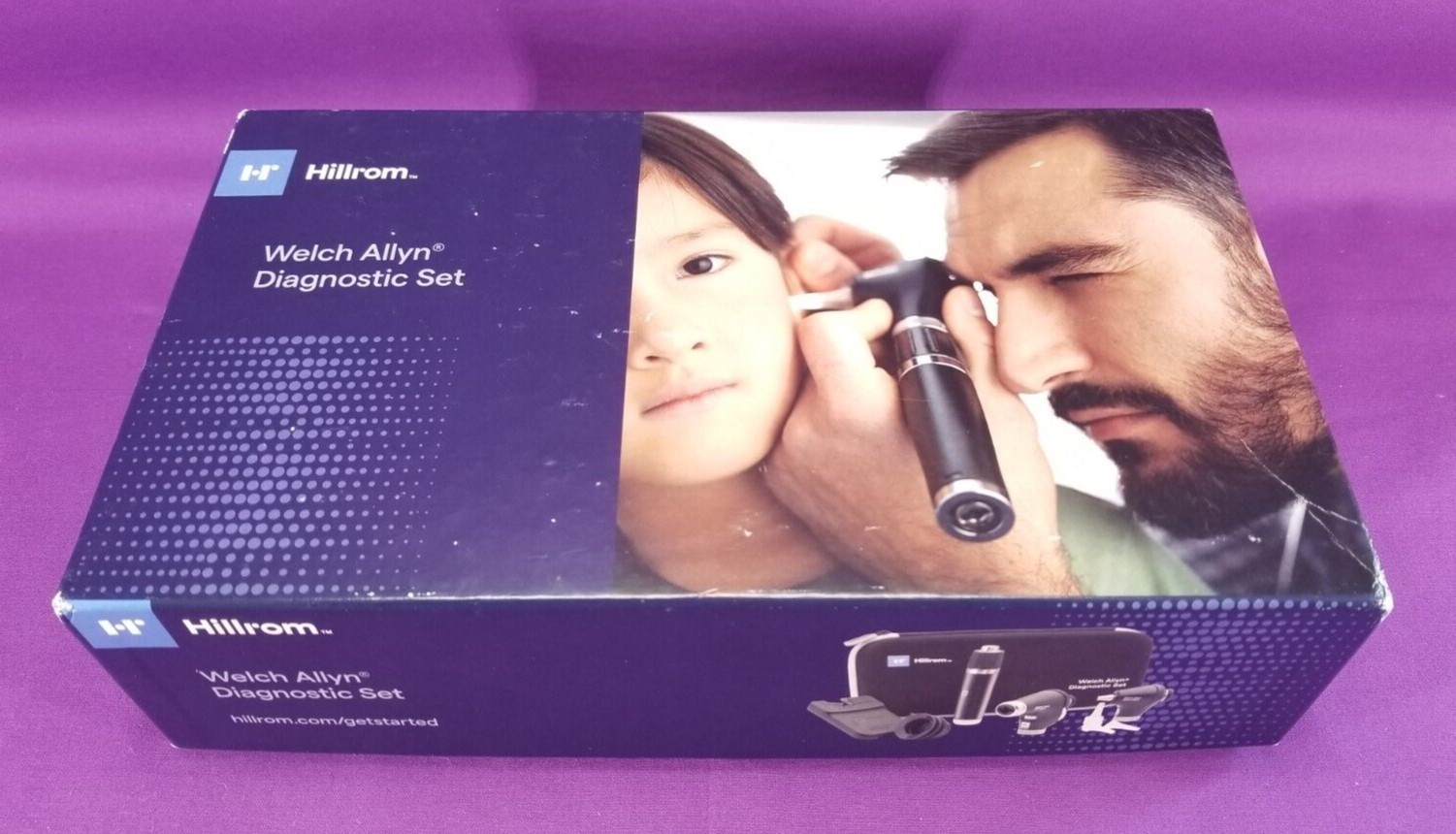 Welch Allyn Set LED MacroView Otoscope & Ophthalmoscope