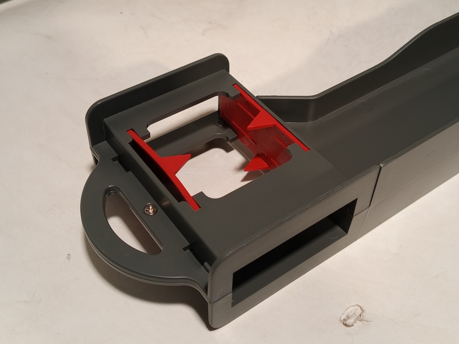 Set of 2 Unbranded ST-4431 Grey Molded Plastic Devices from Medical Facility