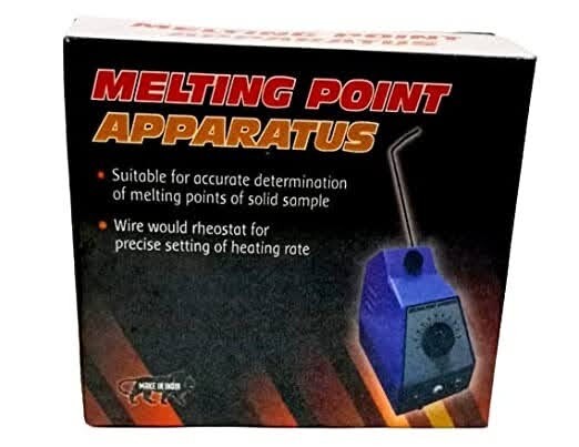 MELTING POINT APPARATUS 110V US PLUG With 100 Capillary Tubes USA SELLER