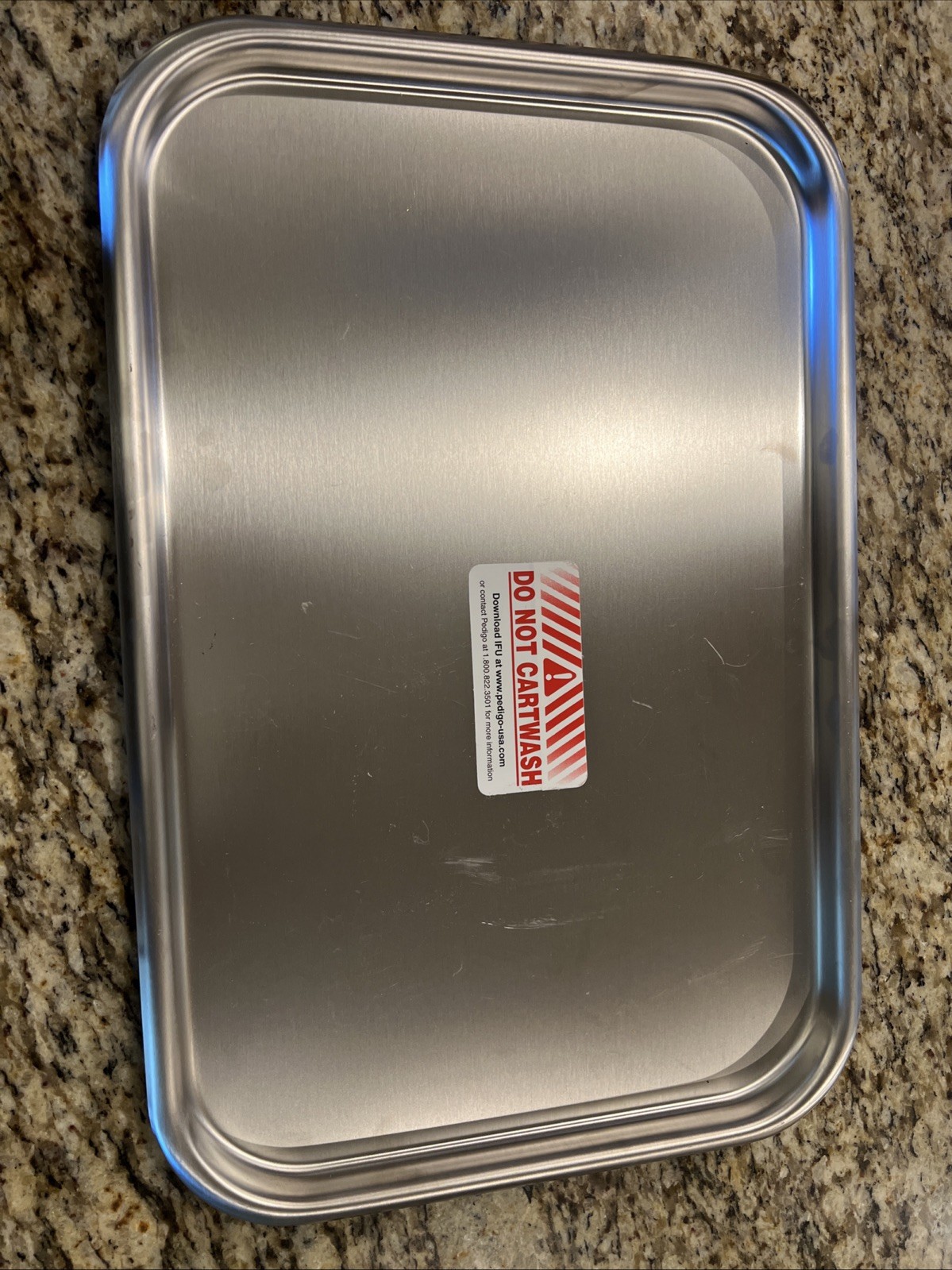 Pedigo #19 Dental Stainless Steel Tray (12 5/8″ W x 19 1/8″ L) NEW!