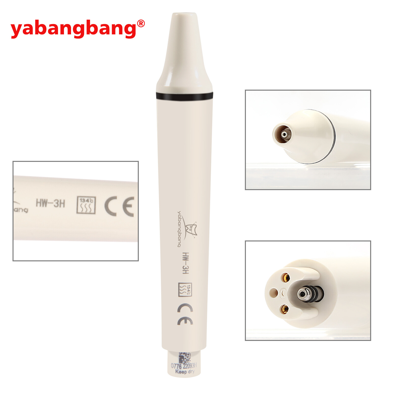 USA Yabang Dental Ultrasonic Piezo Scaler Handpiece HW-3H Fit EMS Scaler