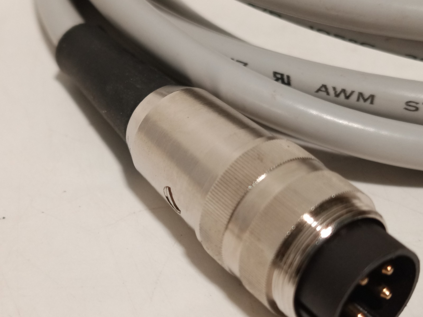 Unbranded 4-Pin Male to Female AWM 2661 Signal Cable 22AWG, 105°C, 300V, E498517
