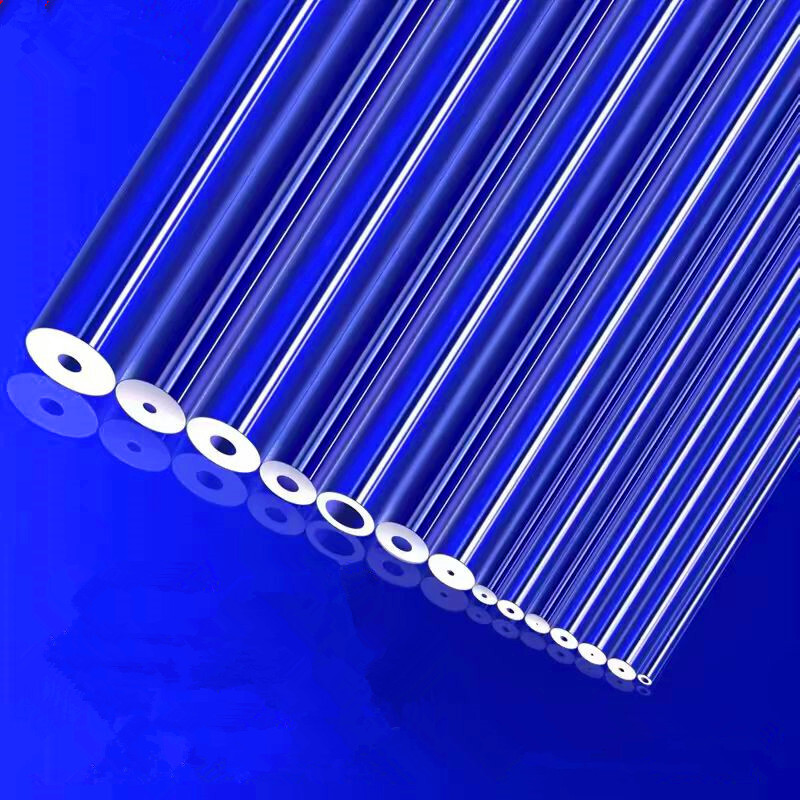 10Pcs Quartz Glass Capillary Tubes 100/150mm Length,OD:1/1.3/1.5/2/2.5/3/3.5/8mm