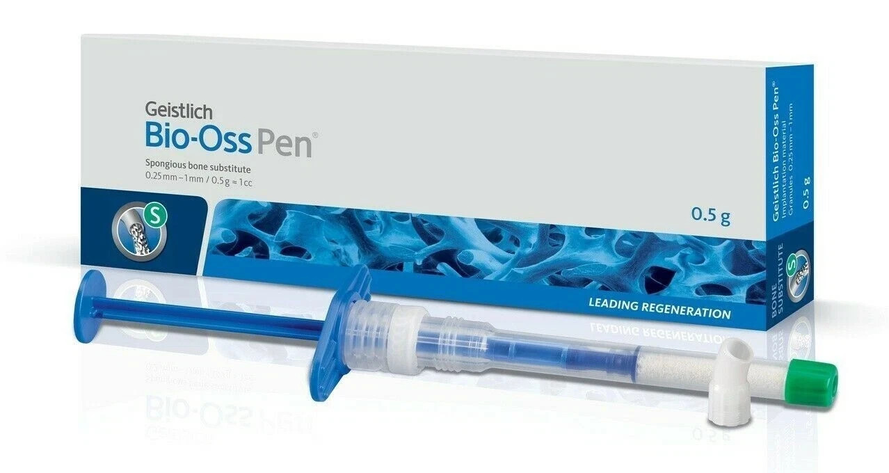 Geistlich “Bio-Oss Pen” Small Granules (0.25 -1mm) Grafting 0.5g/1cc Free II Shp