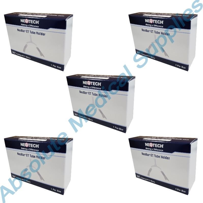 *5-Packs* Neotech NeoBar ET Tube Holder Micro White N711