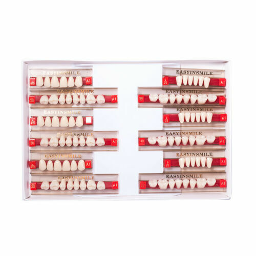 Dental Acrylic Resin Denture Teeth DIY False Teeth Anterior Posterior Upper A3