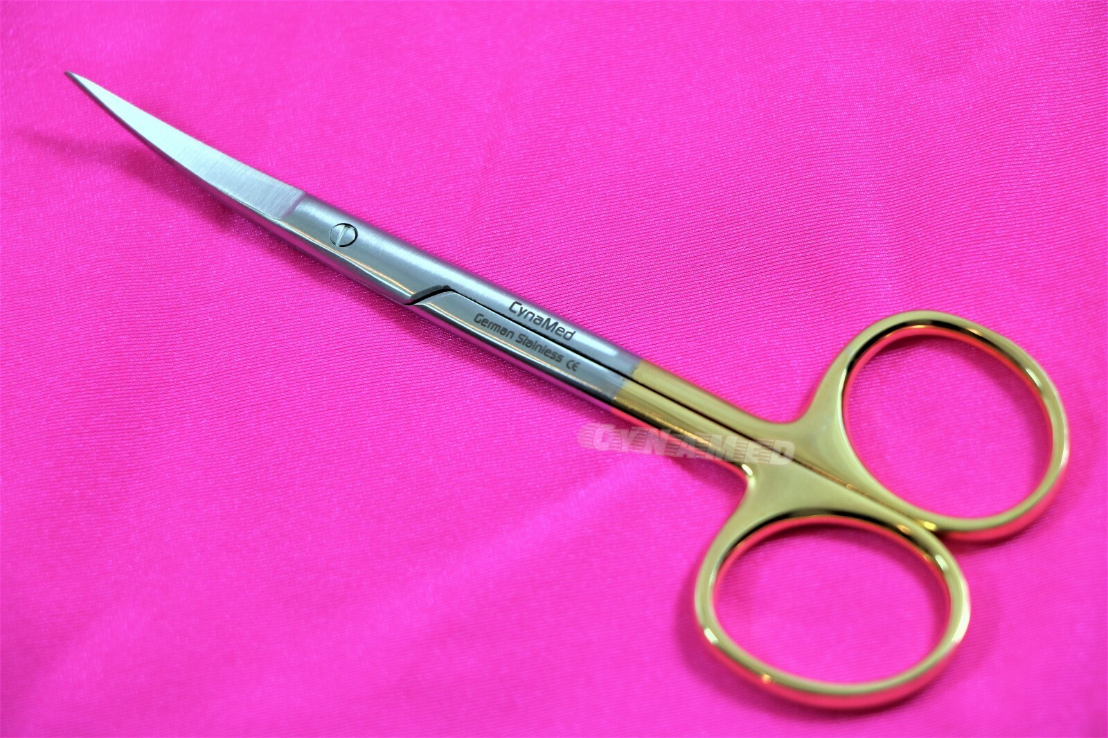Premium GERMAN TC Iris Scissors 4.5″ Curved Surgical Dental Instruments