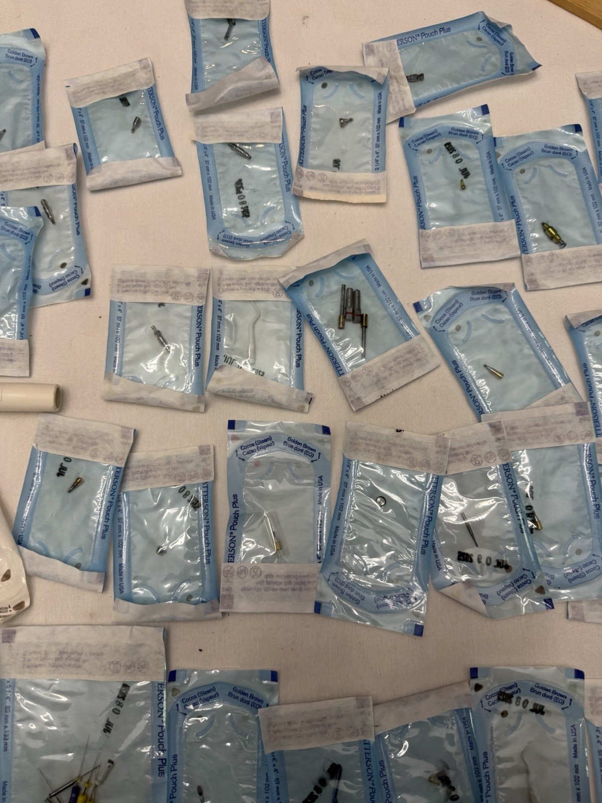Large Lot Of Dental Supplies Drills Files Etc ++