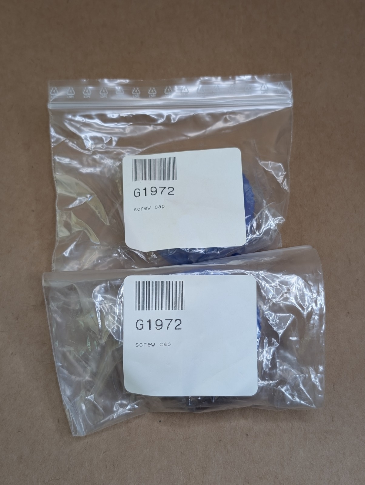 KNAUER G1972 DURAN GL45 2-Port HPLC Solvent Bottle Screw Cap